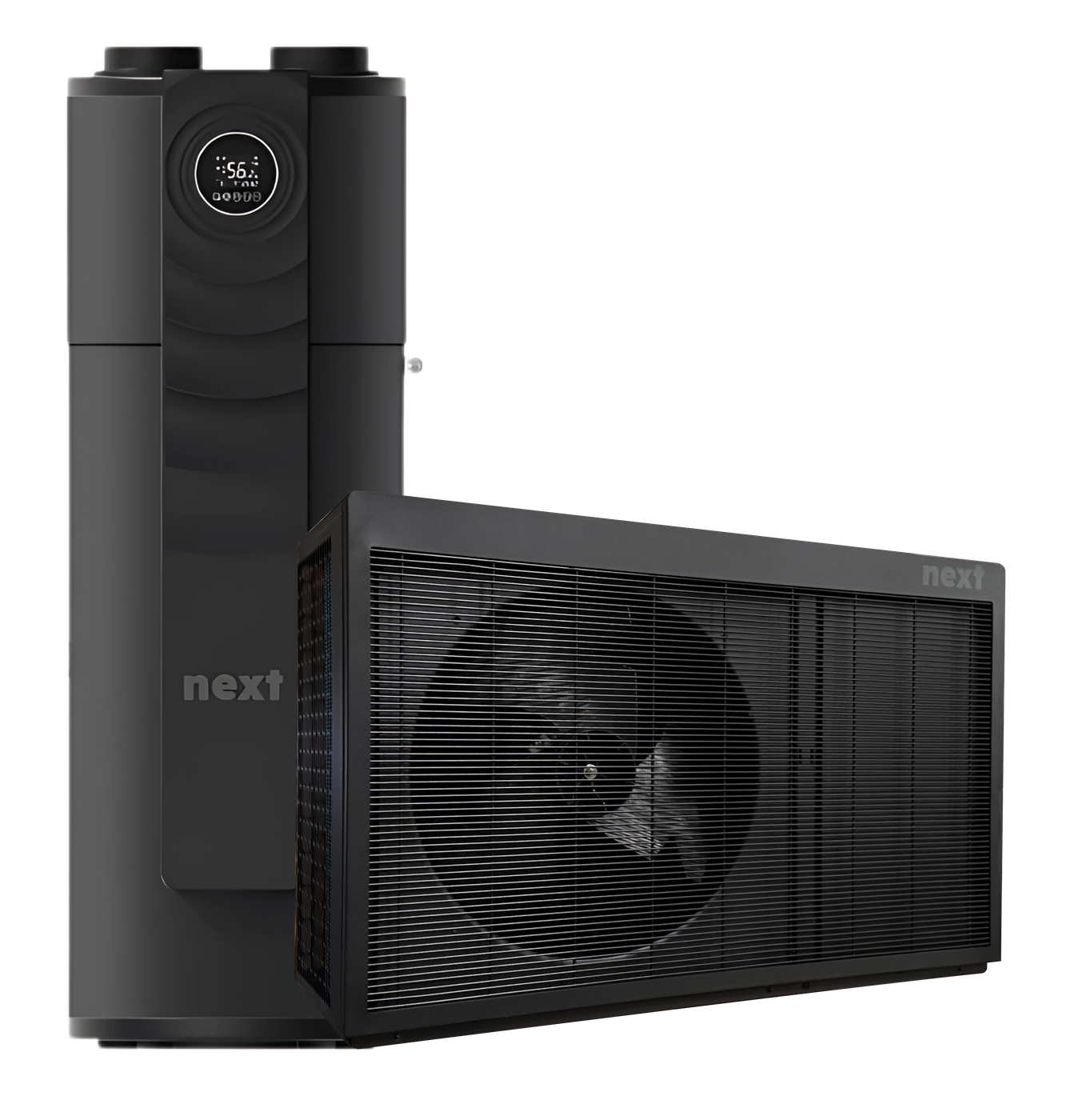 Next all-electric warmtepomp met warmtepompboiler